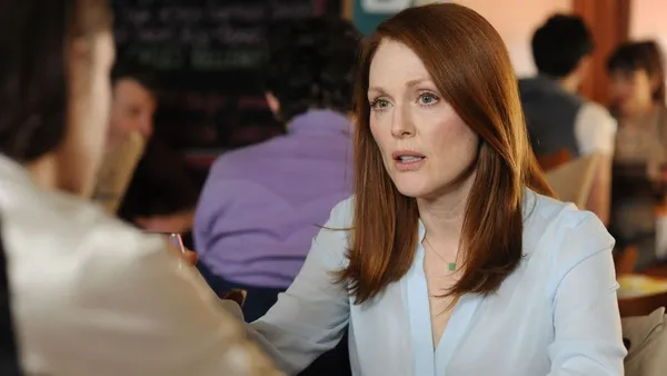 Julianne Moore as Alice in Richard Glatzer and Wash Westmoreland's candid Still Alice: "She welcomed the role without any trepidation."